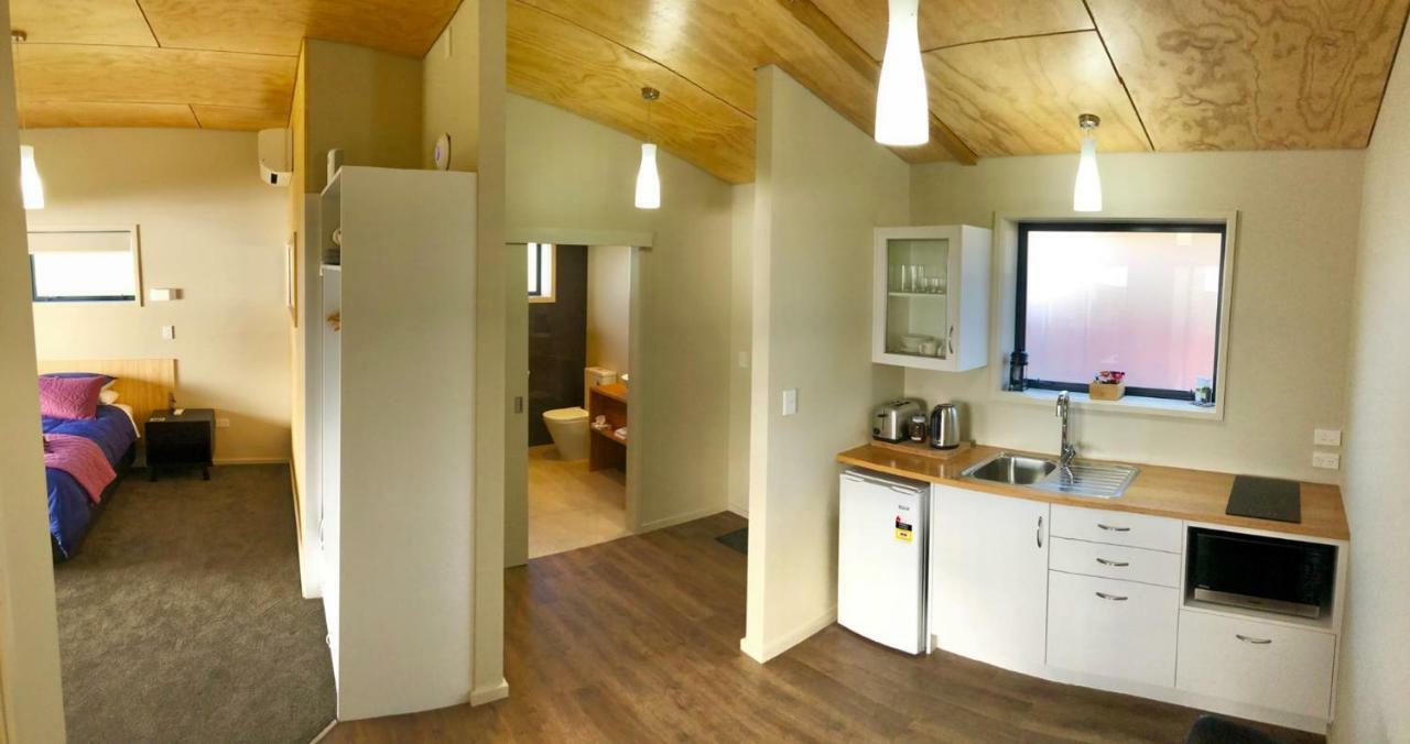 Apartament Chalets At Okurukuru New Plymouth Zewnętrze zdjęcie