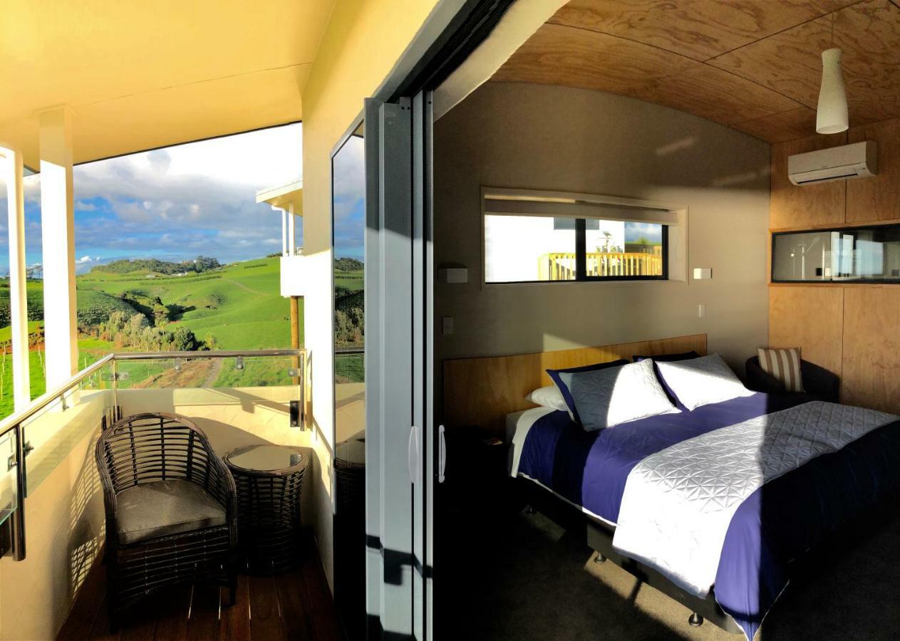 Apartament Chalets At Okurukuru New Plymouth Zewnętrze zdjęcie